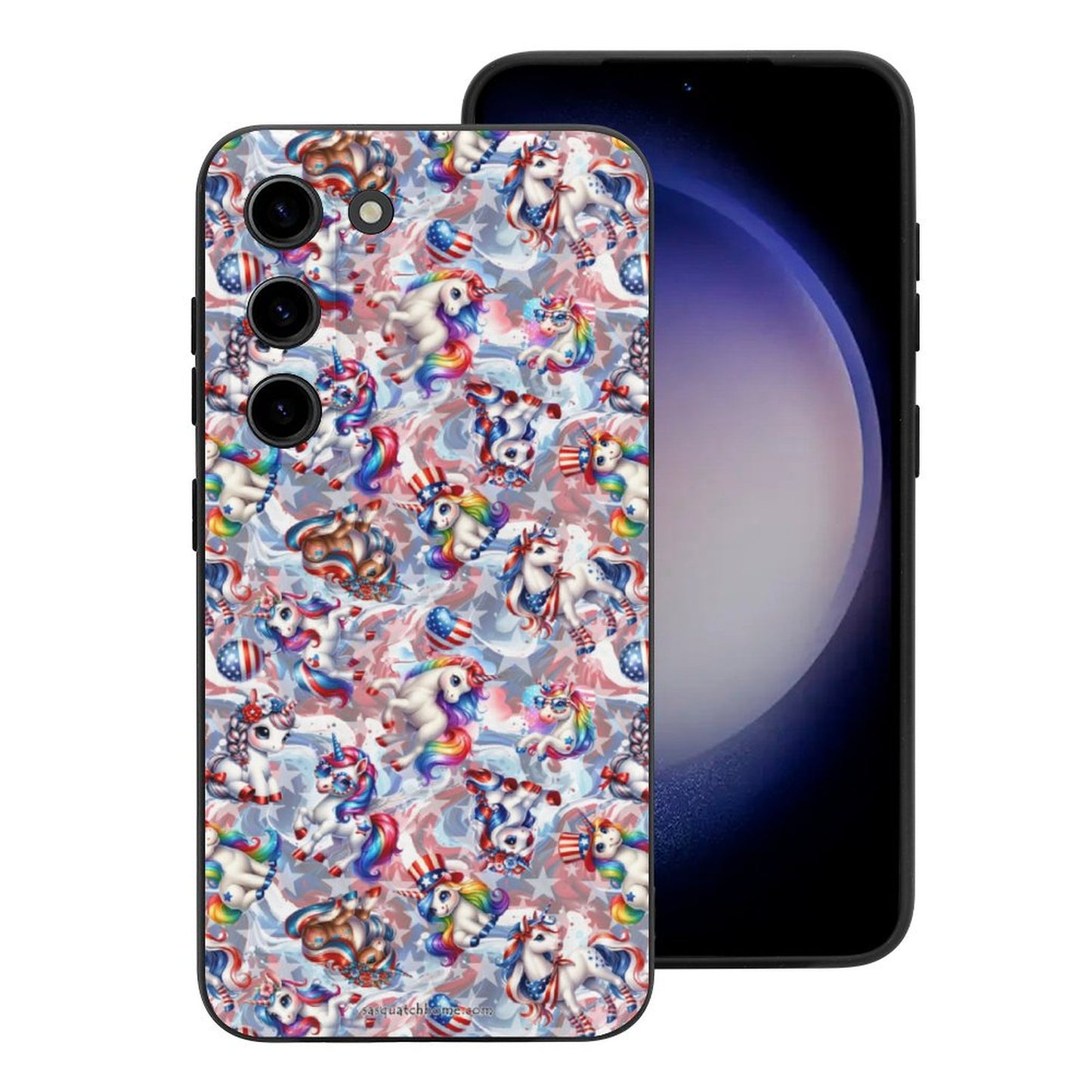8 Patriot Designs, Samsung S23 Series TPU Cell Phone Case