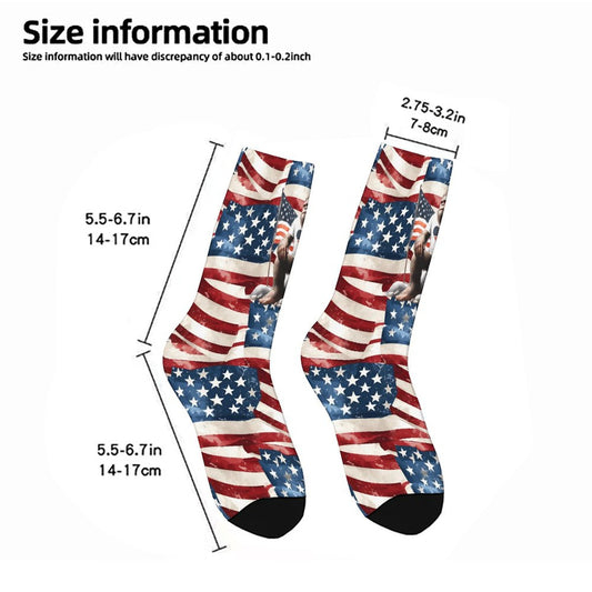 Patriot Bigfoot Sasquatch, Children’s Polyester Socks
