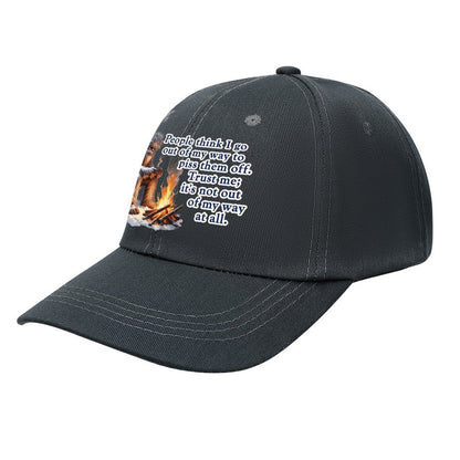Sasquatch, Bigfoot, "Some people think..", Baseball Cap – 8 Colors