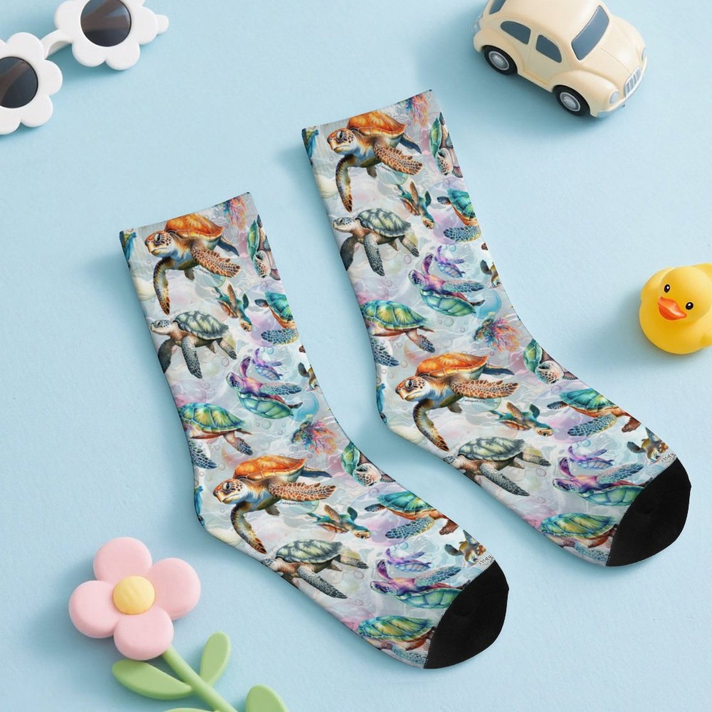 10 Animal Designs, Children’s Polyester Socks