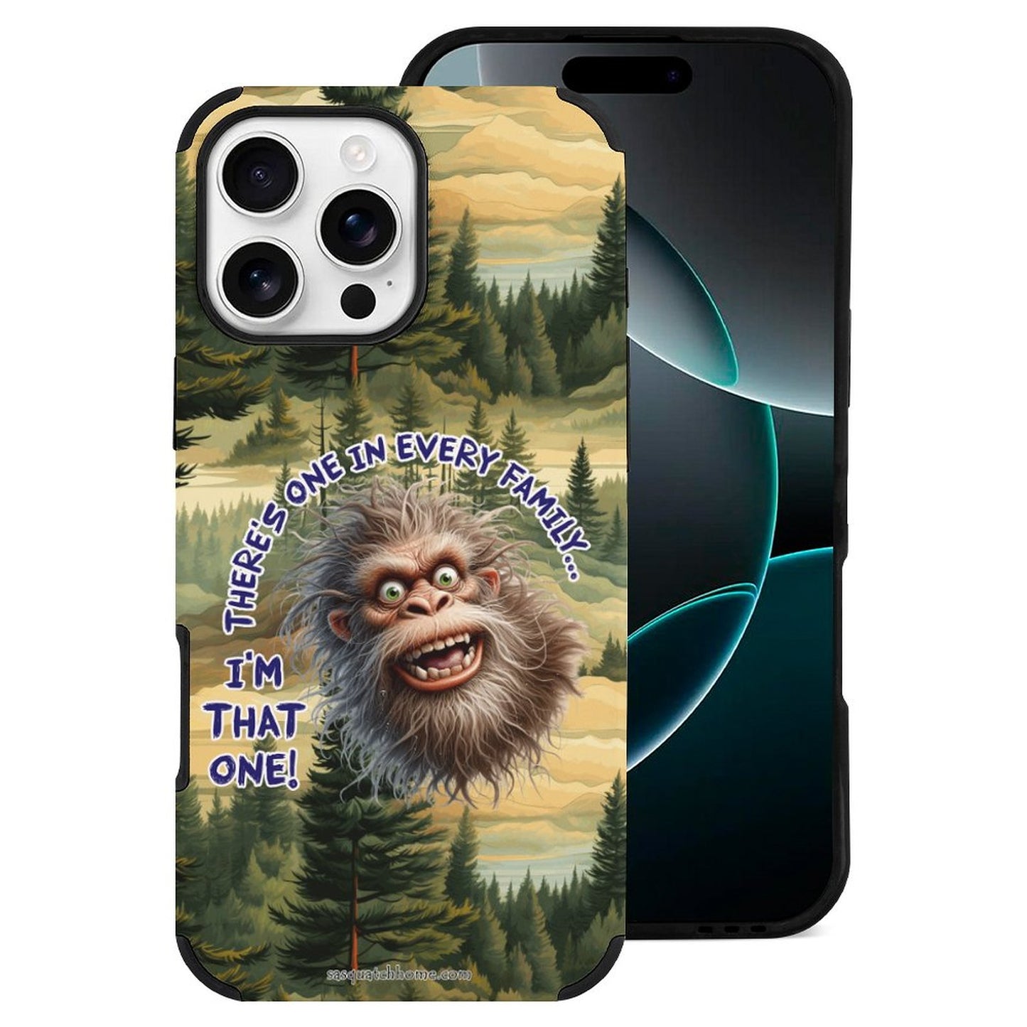 Bigfoot / Sasquatch "There's one in..", Microfiber iPhone 16 Cases