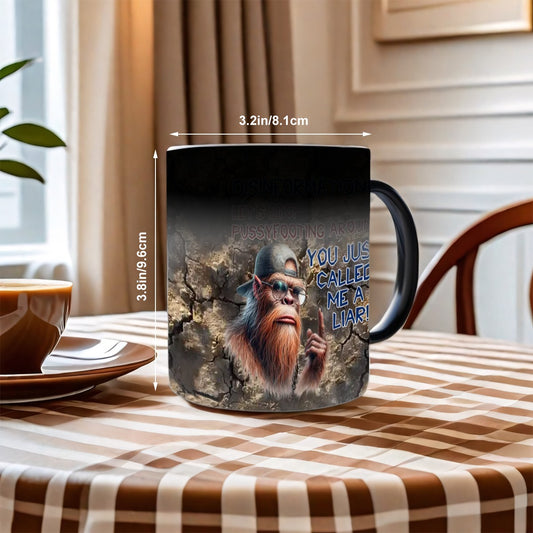 Sarcastic Sasquatch, “ Disinformation...” 11.2 Oz Ceramic Coffee Mug