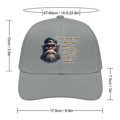 Bigfoot, Sasquatch “If you're waiting..", Baseball Cap – 8 Colors