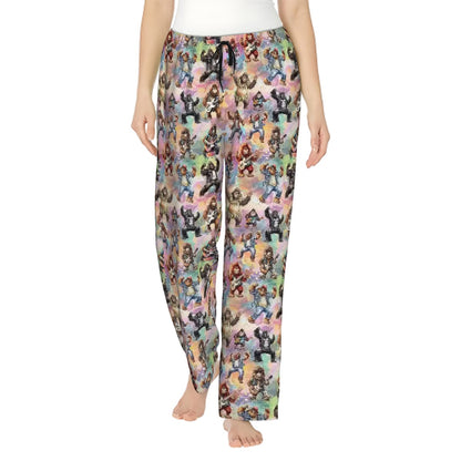 Awesome Sasquatch Designs, Womens Pajama Pants with Pockets