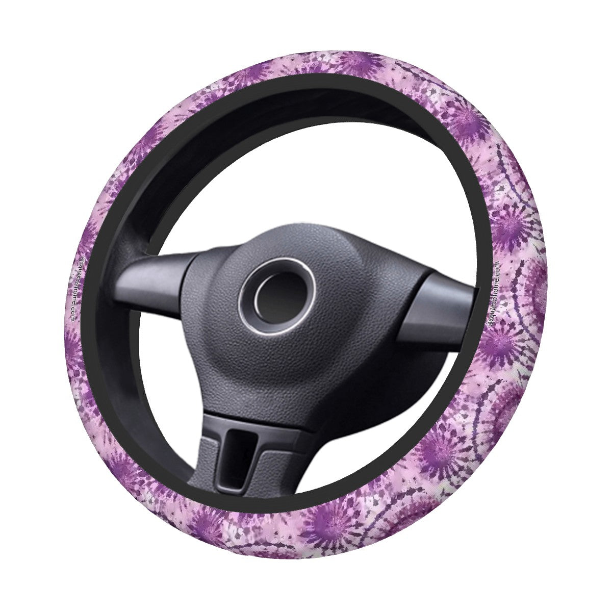 19 Tie Dye Designs, Rugged Auto Steering Wheel Cover - 15"