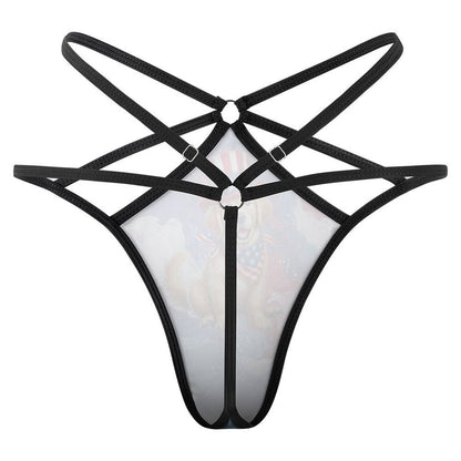 Patriot Puppy Dog, Sexy G String Thong for Women