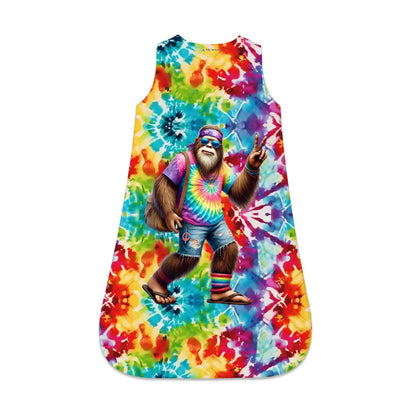 Hippie Bigfoot / Sasquatch Yoga, Sleeveless Baby Sleep Sack