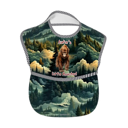 "Auntie's Little Monster", Baby Bibs Customized Services