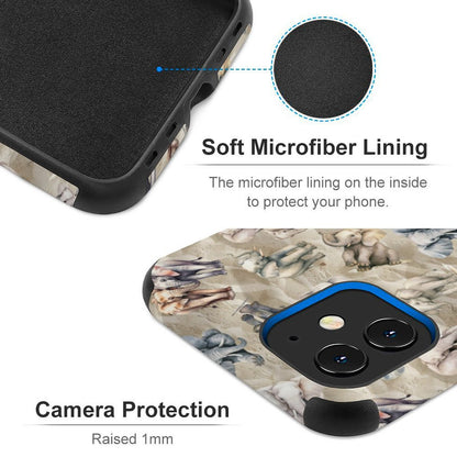 10 Animal Designs, Microfiber iPhone 11 Cases