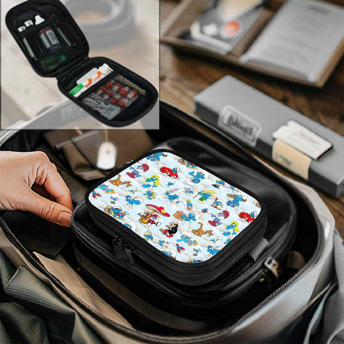 Mystical Themed Travel Medicine Kit, First Aid Kit