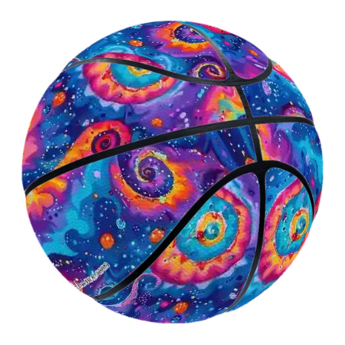 Psychedelic Design, Leather Basketball
