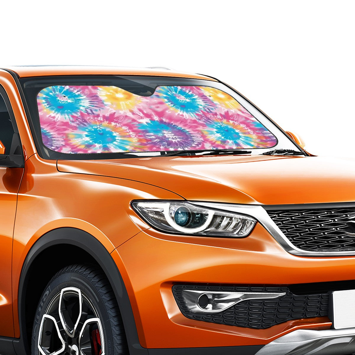 19 Tie Dye Designs, Auto Car Windshield Sun Shade
