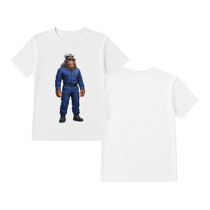 Bigfoot Sasquatch Coast Guard T-Shirt Gildan 5000 T Shirt