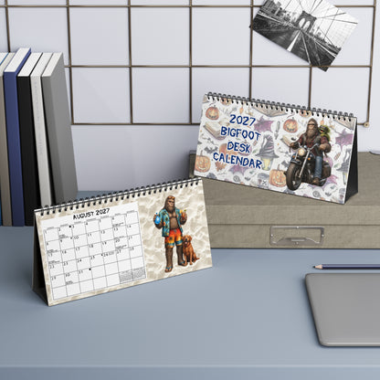 Bigfoot 10" x 5" Desktop Calendar