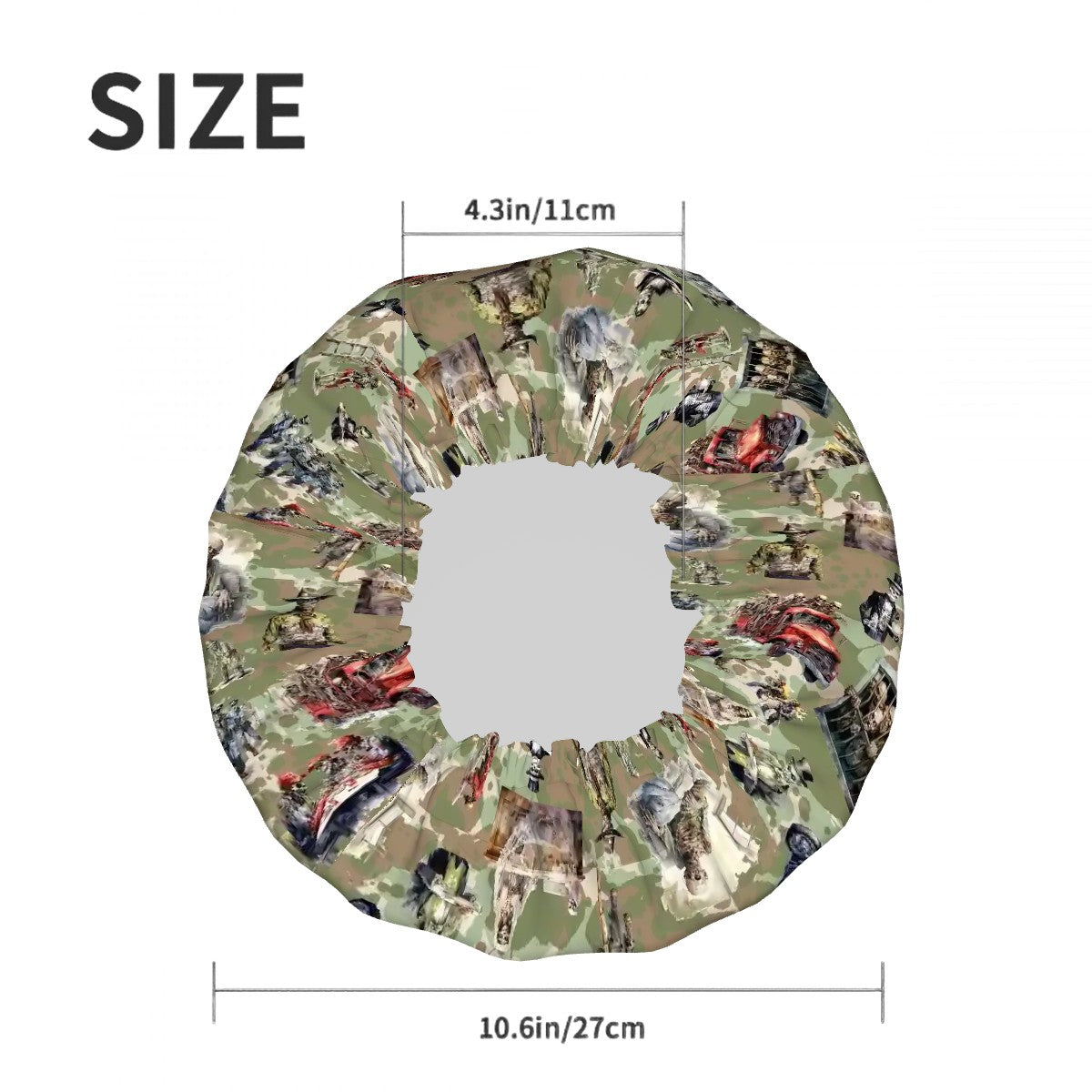 20 Misc Designs, Reusable Shower Cap