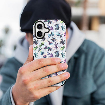 6 Alien Designs, Microfiber iPhone 16 Cases