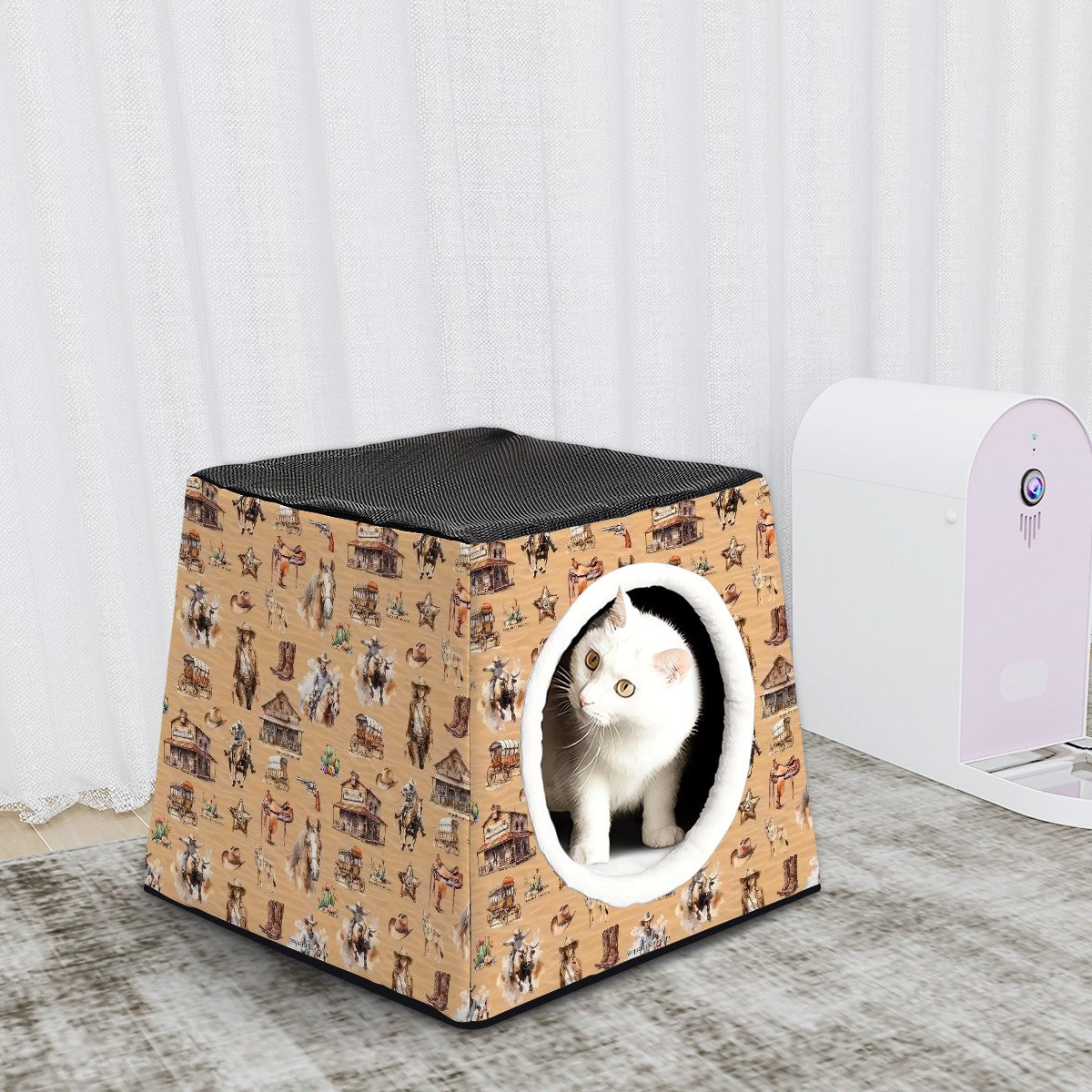 20 Misc Designs, Space Capsule Pet Bed