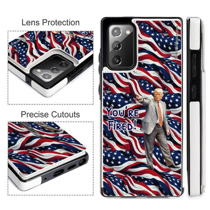Samsung Note 20 Flip Phone Cases / wallet - Donald Trump "You're Fired"