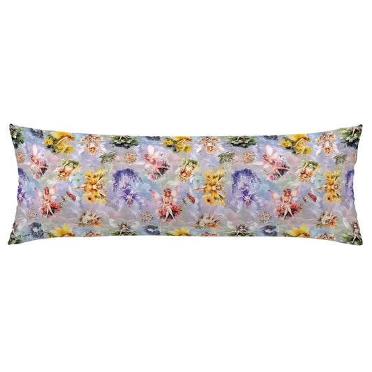 6 Fairy Designs, Long Body Pillow Case