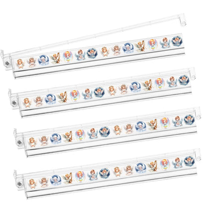 Fairy / Angel Designs, 4 Artistic Mahjong Tile Pusher Racks