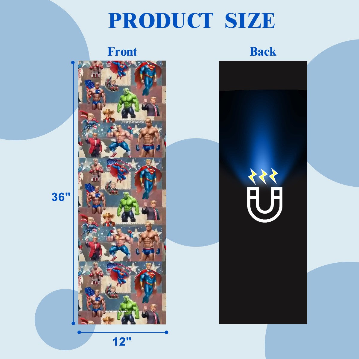Donald Trump Themed School Locker Magnetic Wallpaper 20 Designs