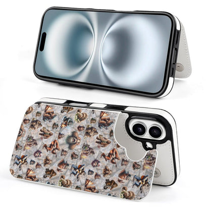 20 Bigfoot / Sasquatch Designs, iPhone 16 Faux Leather Wallet Case