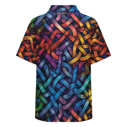 Hippie Yoga Bigfoot / Sasquatch, Kids Button Down Polo Shirt