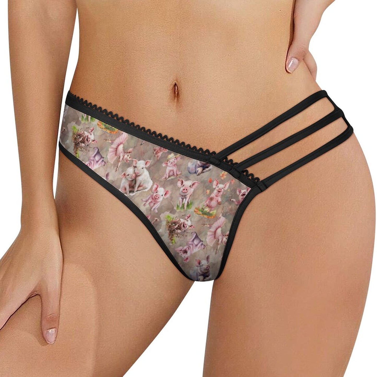 10 Animal Designs, Sexy G String for Women