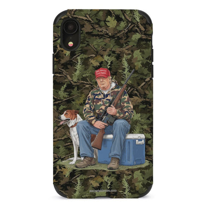 Donald Trump Hunting Dog, Microfiber iPhone 11 Cases