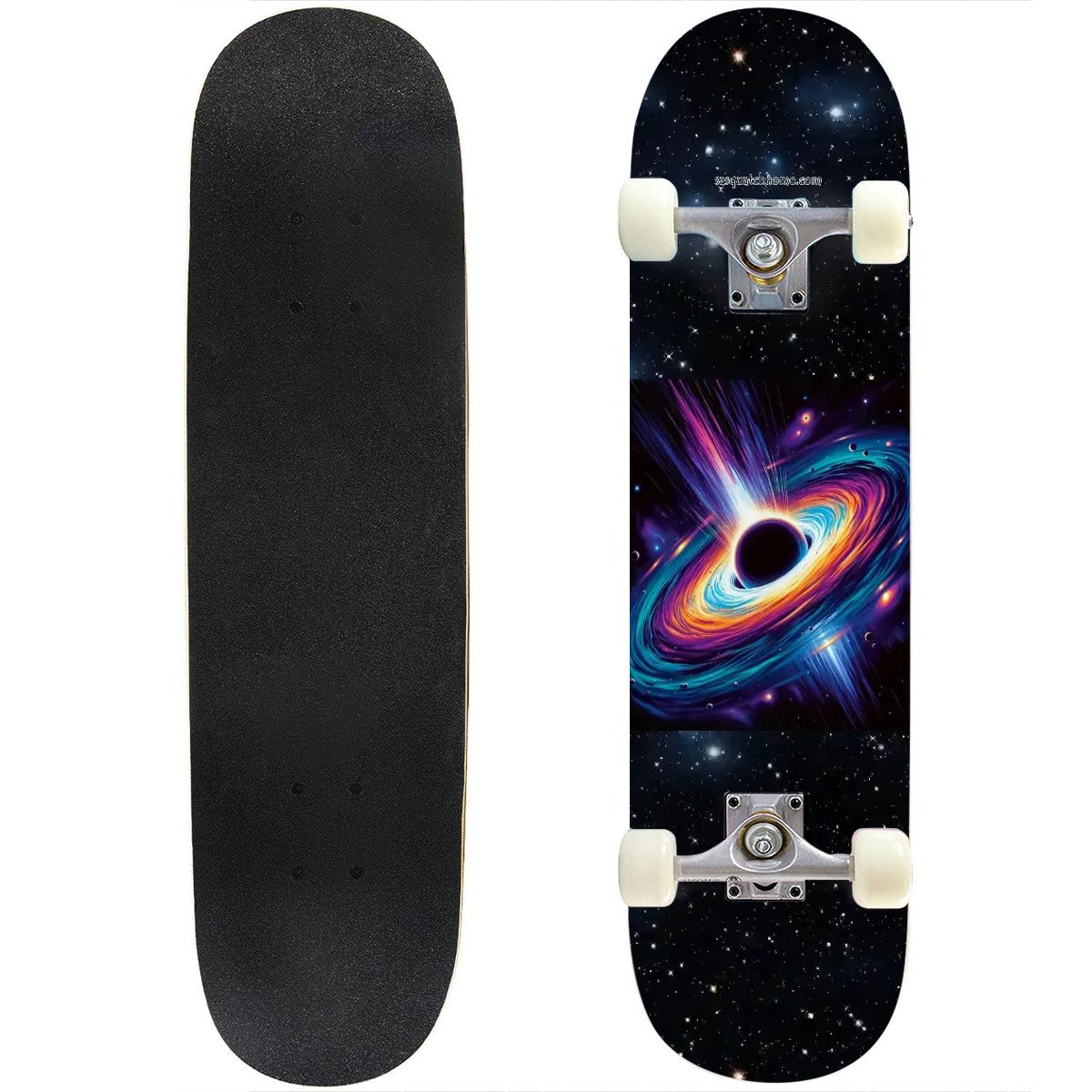 Black Hole, High Density 7 Layer Skateboard, Made In USA