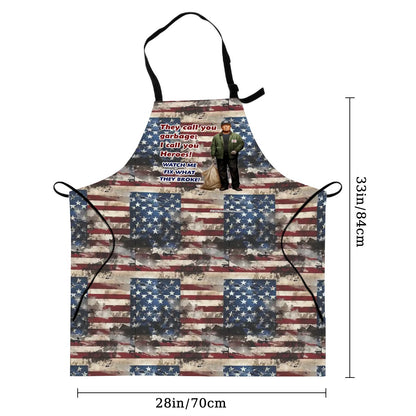 "let me fix it" Trump Waterproof apron with pockets -  Trump apron