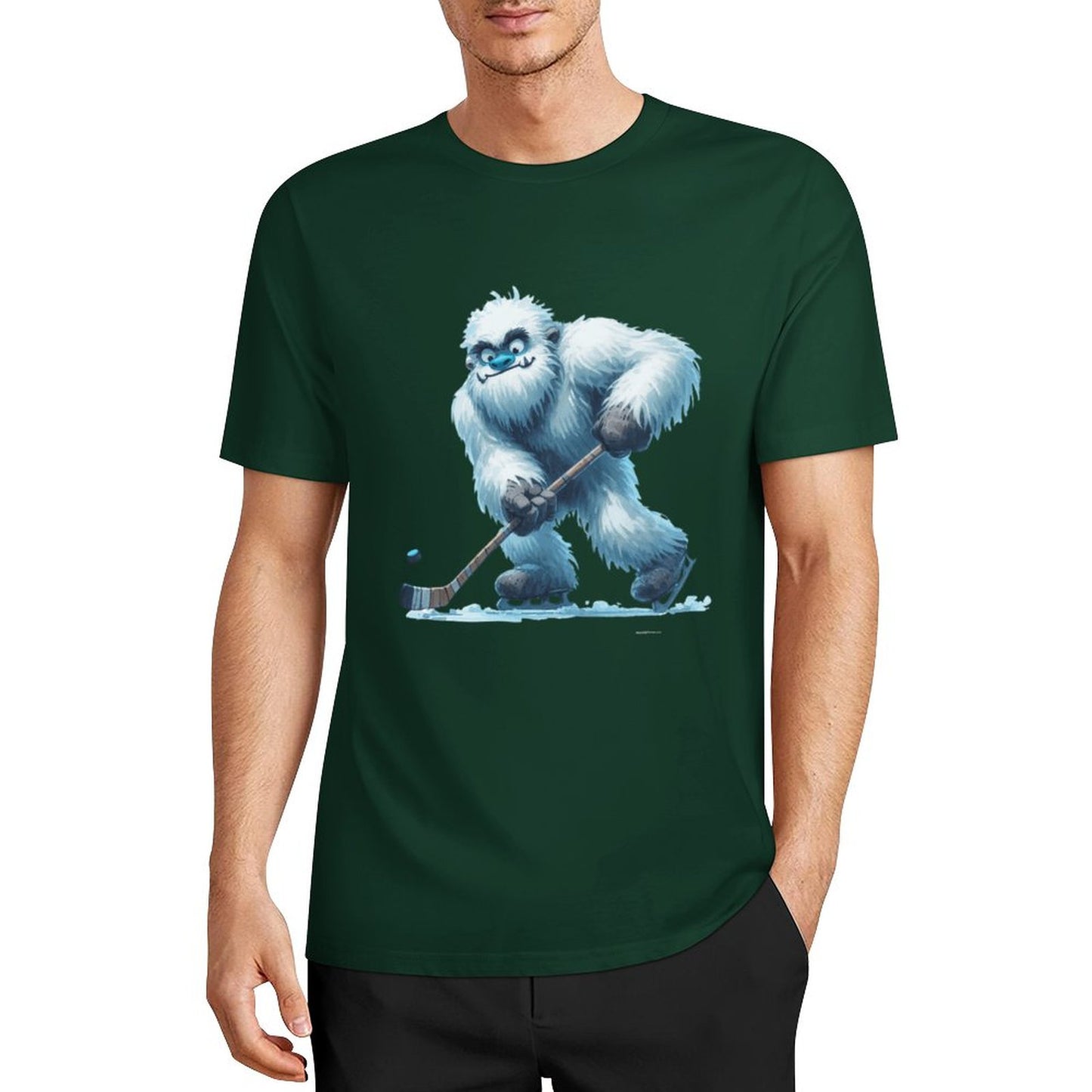 Bigfoot - Sasquatch Short Sleeve Cotton T-Shirt