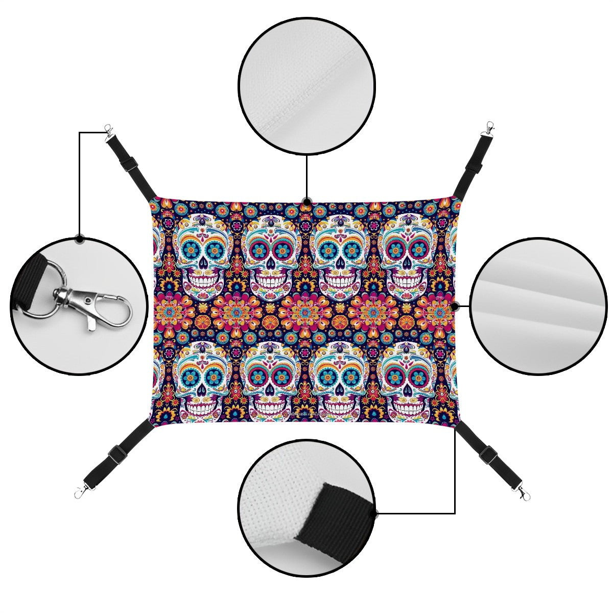 Day of the Dead Skulls, Pet Hammock
