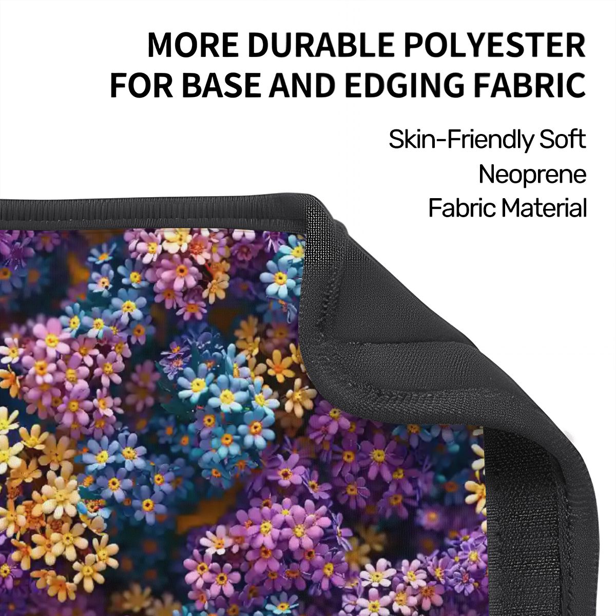 10  Flower Designs, Seat Belt Cover Pad For Adults 2 Pcs