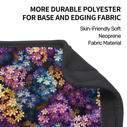 10  Flower Designs, Seat Belt Cover Pad For Adults 2 Pcs