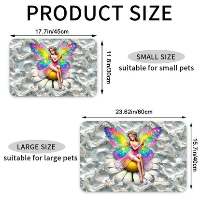 Fairy, Waterproof Pet Food Mat