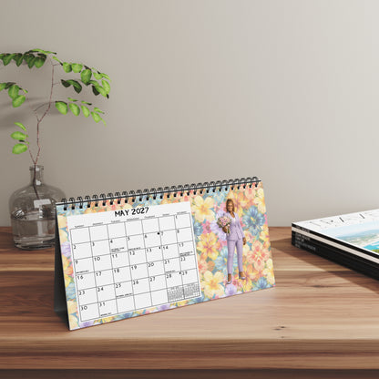 Bigfoot 10" x 5" Desktop Calendar