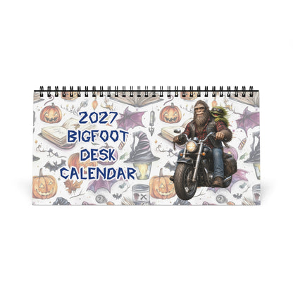 Bigfoot 10" x 5" Desktop Calendar