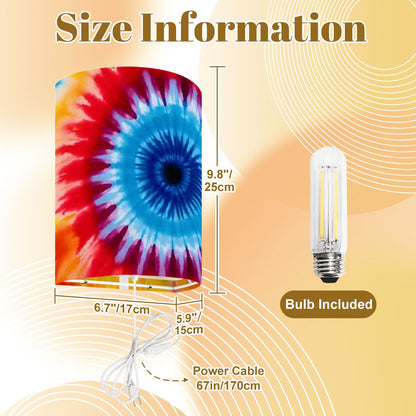 19 Tie Dye Designs, Wall Sconces, Set of 2, Plug In