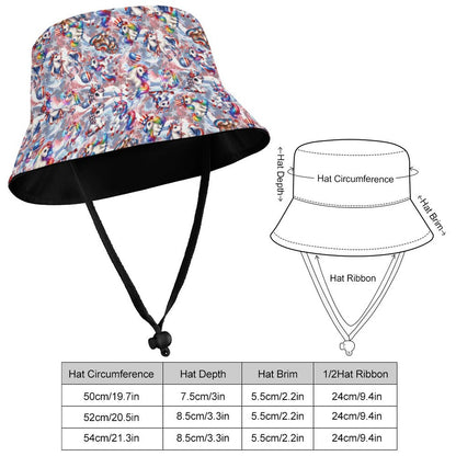 8 Patriot Designs, Kid’s Bucket Hat