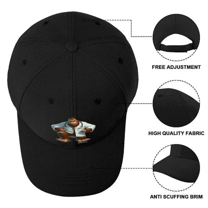Bigfoot, Sasquatch Doctor Polyester Baseball Cap