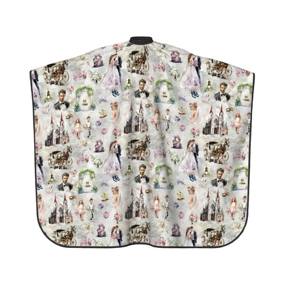 Many Awesome Designs Adult Hair Cutting Cape, aliens, military, wedding, smurfs