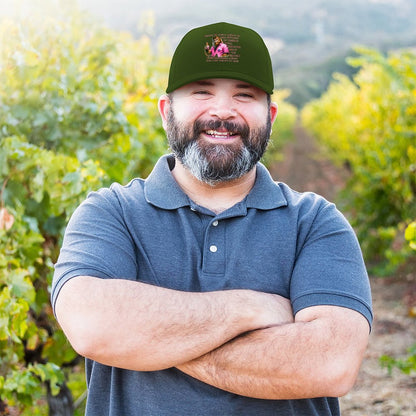 Bigfoot, Sasquatch “Here's to you..", Baseball Cap – 8 Colors