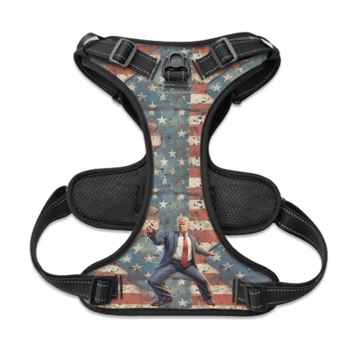 Donald Trump Dancing, Oxford Fabric Dog Harness