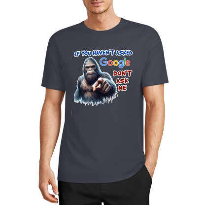 DTF 160gsm Cotton Men's Short Sleeve T-shirt (Front Printing)