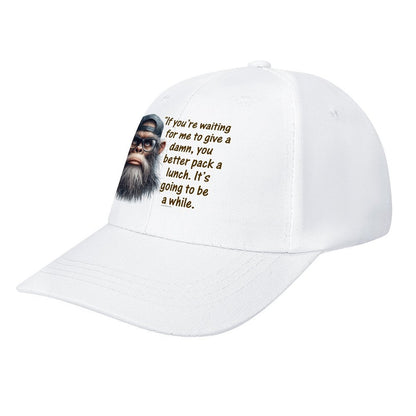 Bigfoot, Sasquatch “If you're waiting..", Baseball Cap – 8 Colors