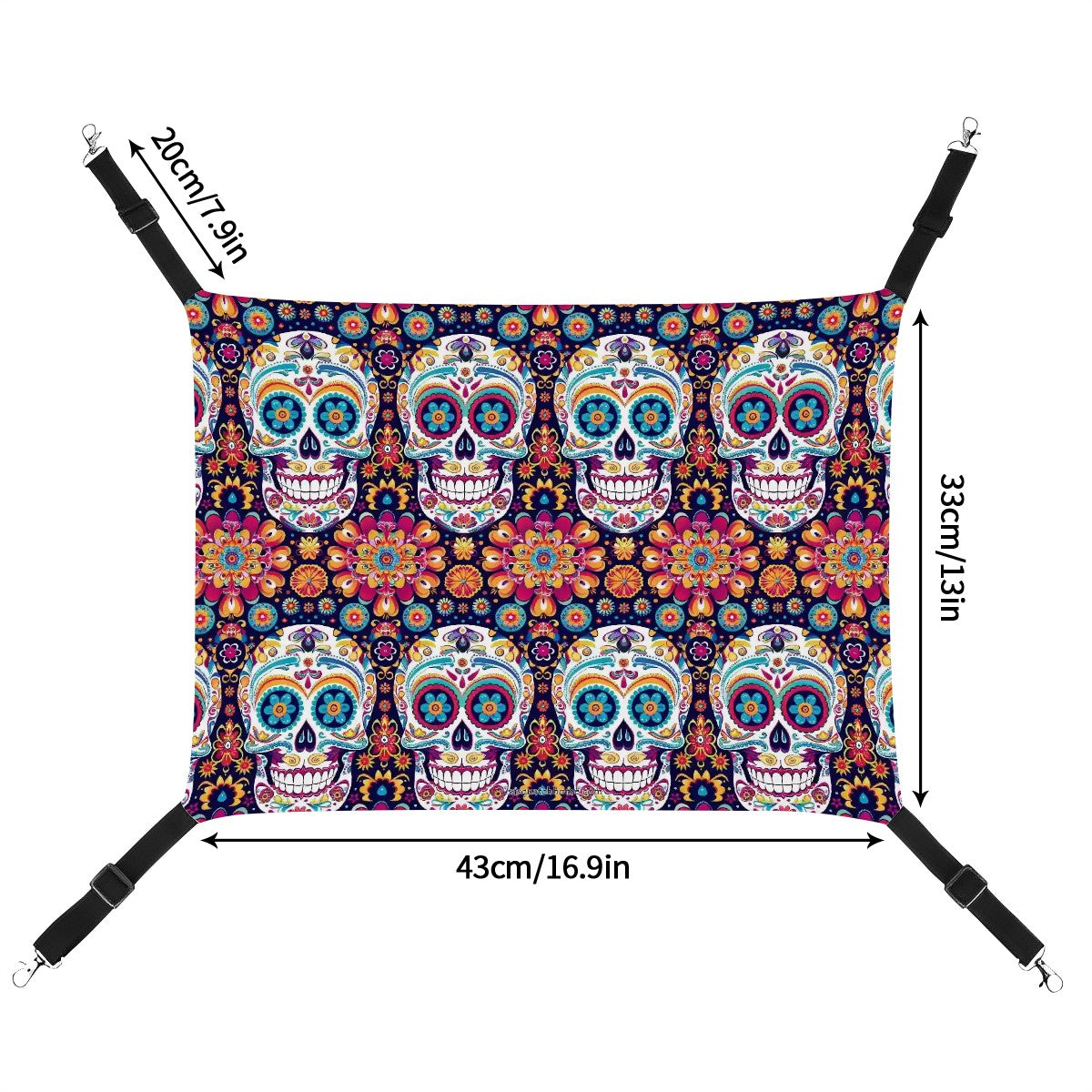 Day of the Dead Skulls, Pet Hammock