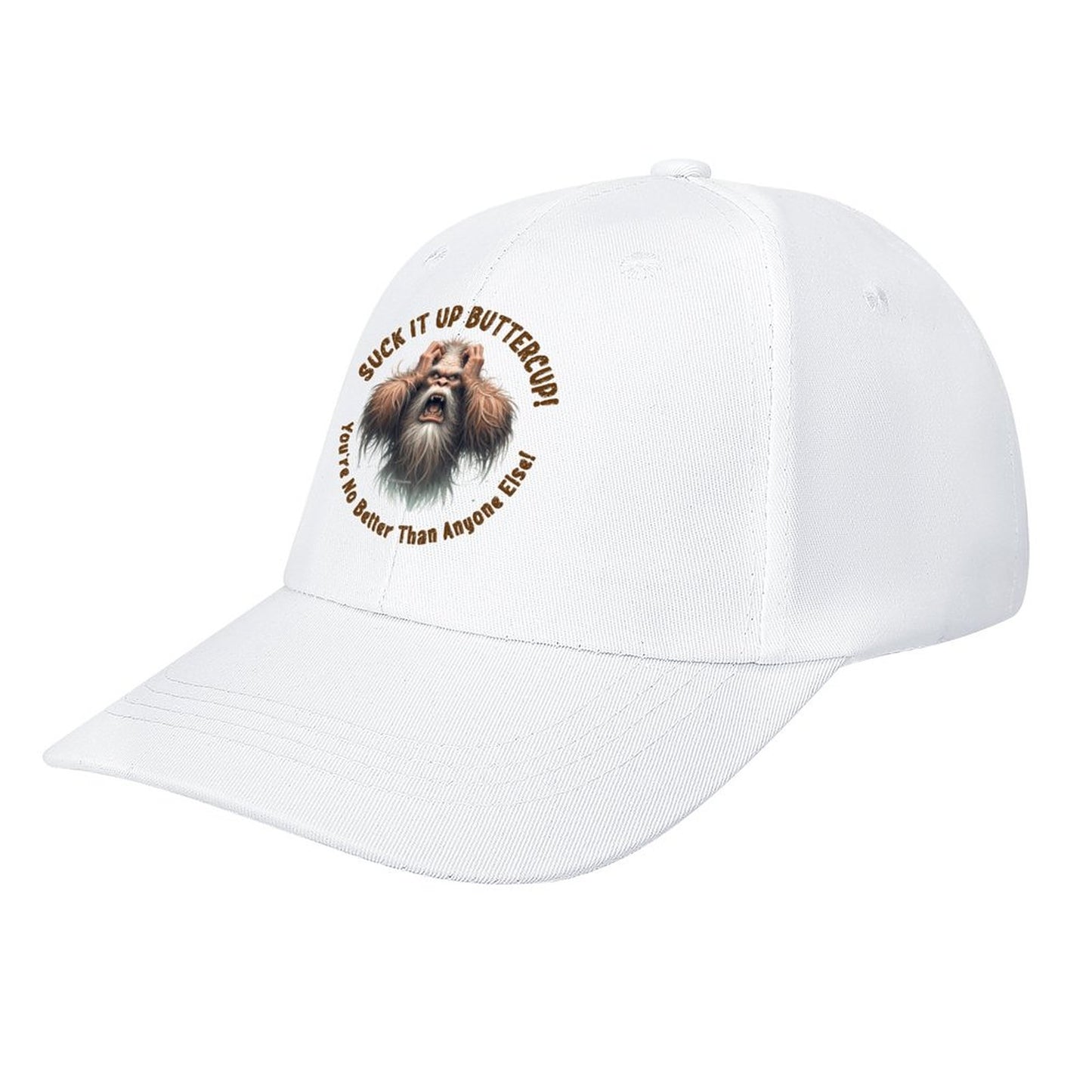 Bigfoot, Sasquatch “Suck it up..", Baseball Cap – 8 Colors
