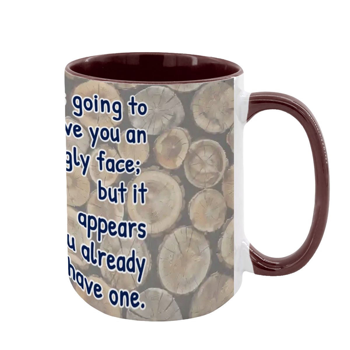 Sarcastic Sasquatch "I was going to..", Large 15 Ounce Colorful Mugs – Made In USA