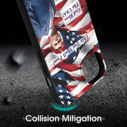 Charlie Kirk Memorial, TPU Apple iPhone 15 Case